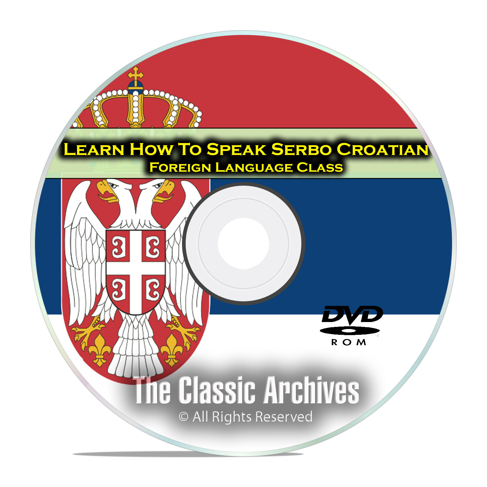 Learn How To Speak Serbo Croatian, Foreign Language Training Course, DVD E14