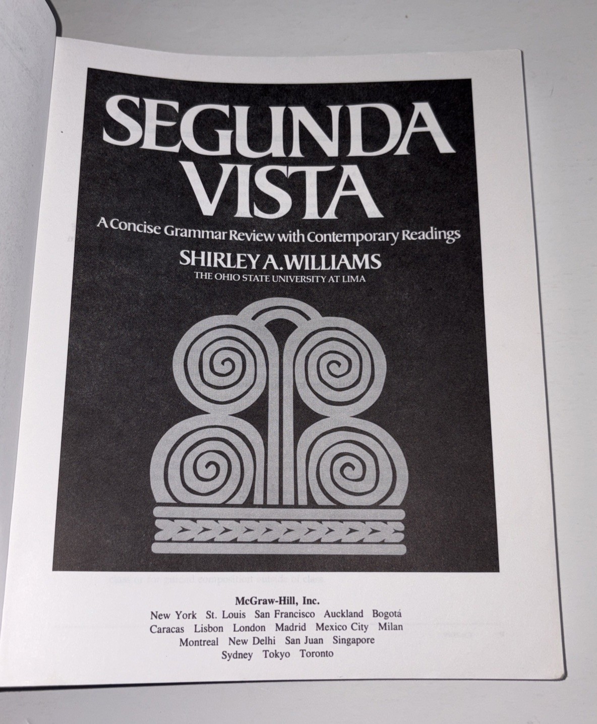 Segunda Vista: 2 Book Set: Grammar Review And Activity Workbook
