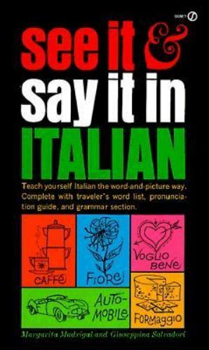 See It and Say It in Italian