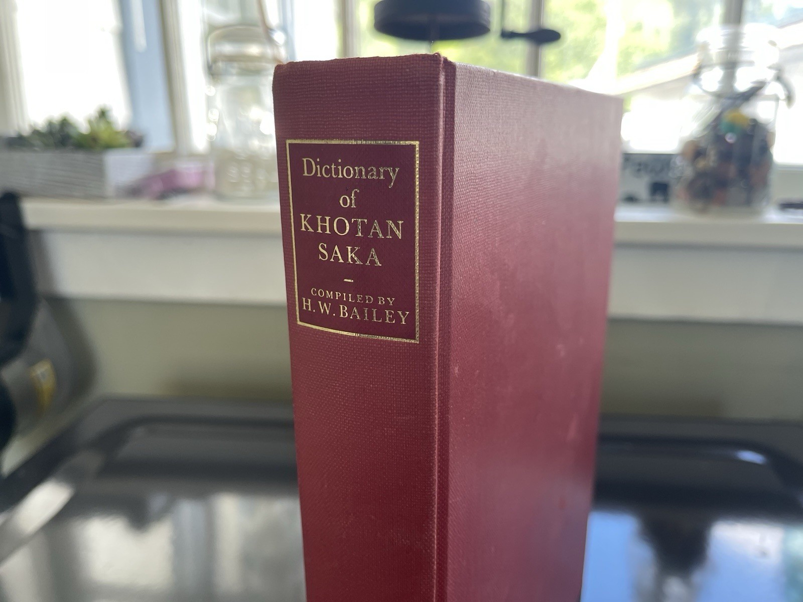 Dictionary of Khotan Saka Harold Walter Bailey (English) 1979 First Edition HC