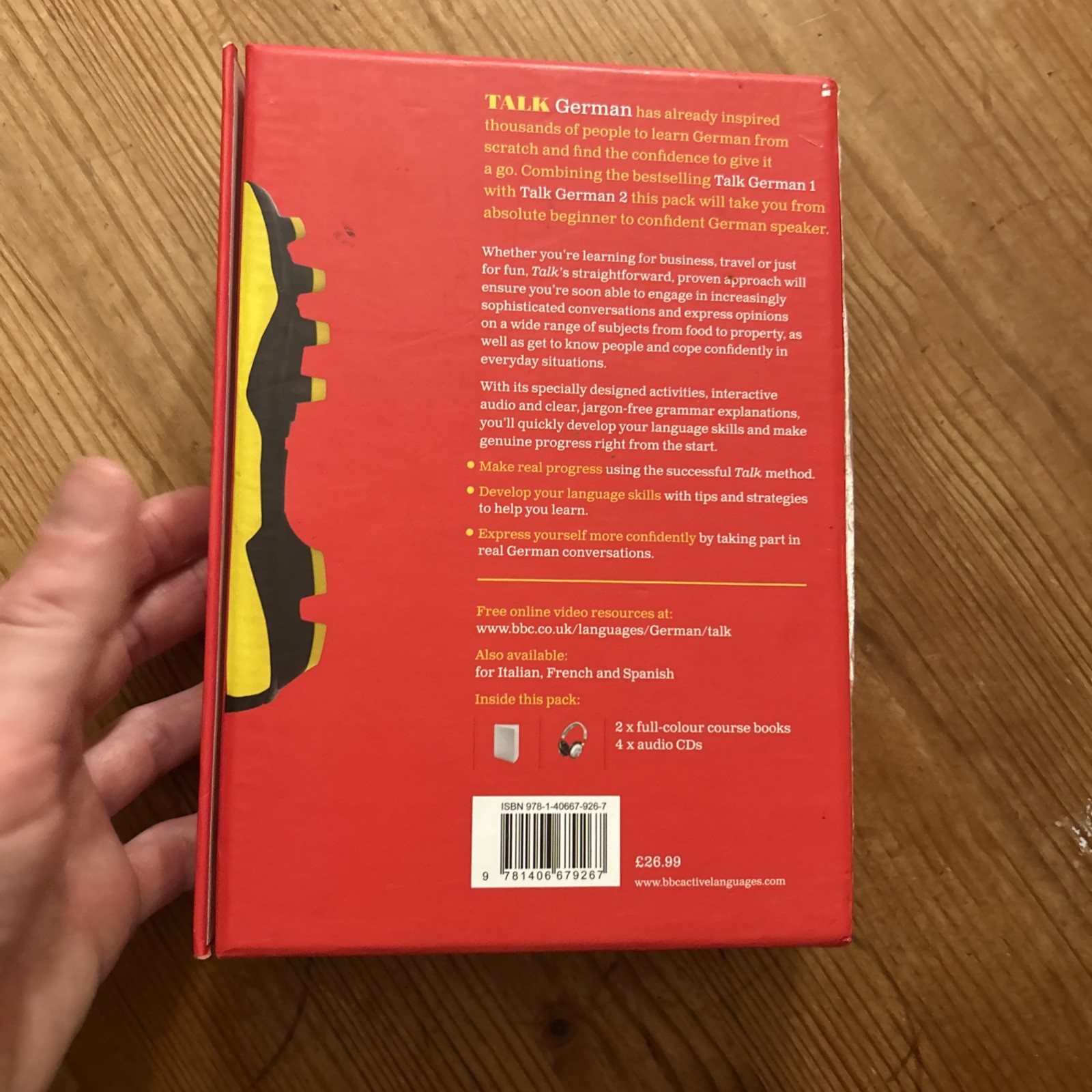 BBC Talk German Box Set CDs and Books