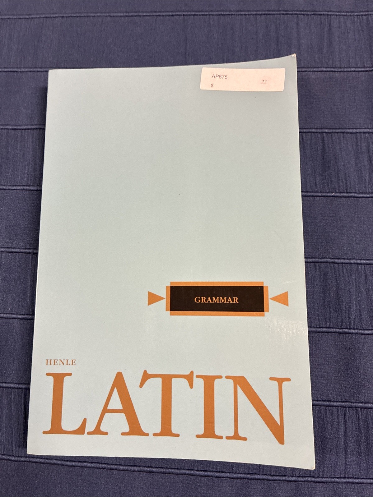 Henle First Year Latin Set – Text and Grammar Book