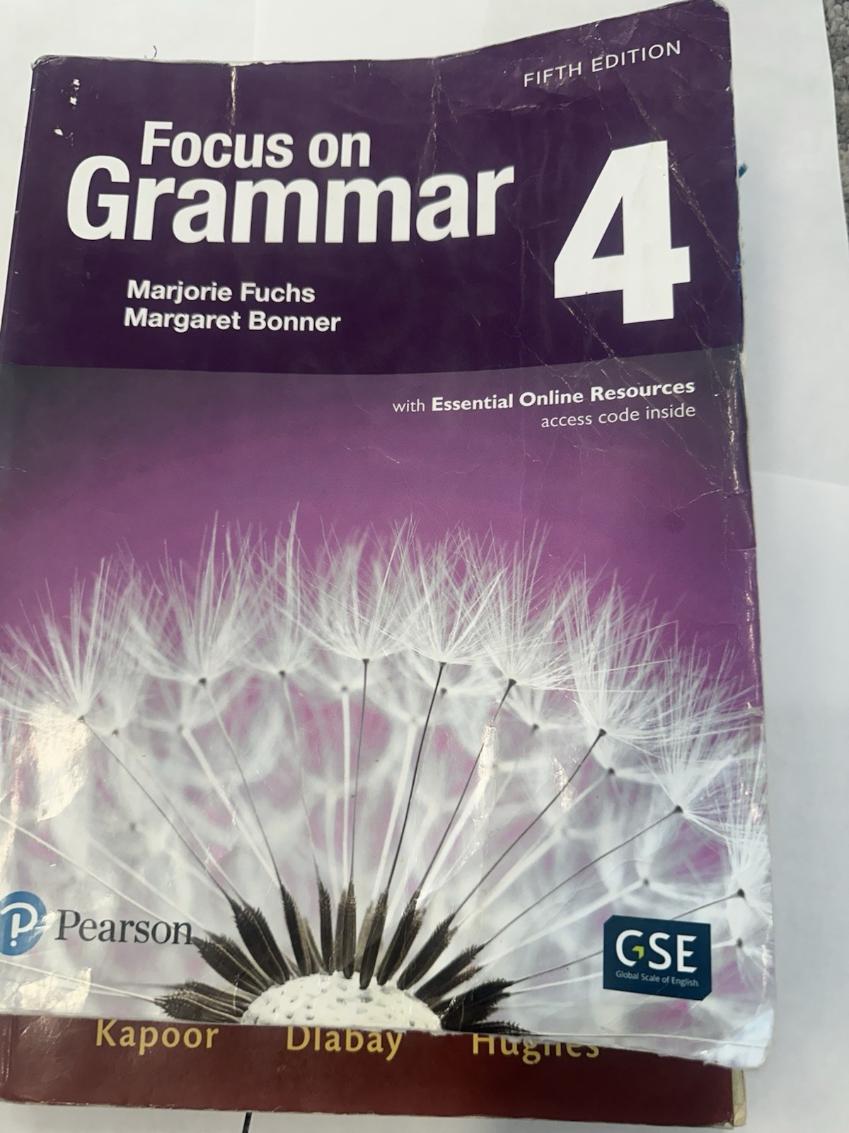 Pearson Focus on Grammar 4 5th Ed PB Fuchs/Bonner ESL B1-B2 2017
