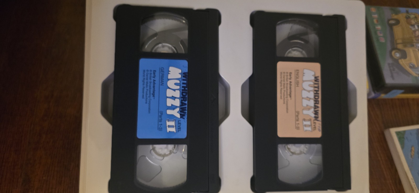 Lot Of German Language Lesson Videos Cassettes And Books. Some From Muzzy!!