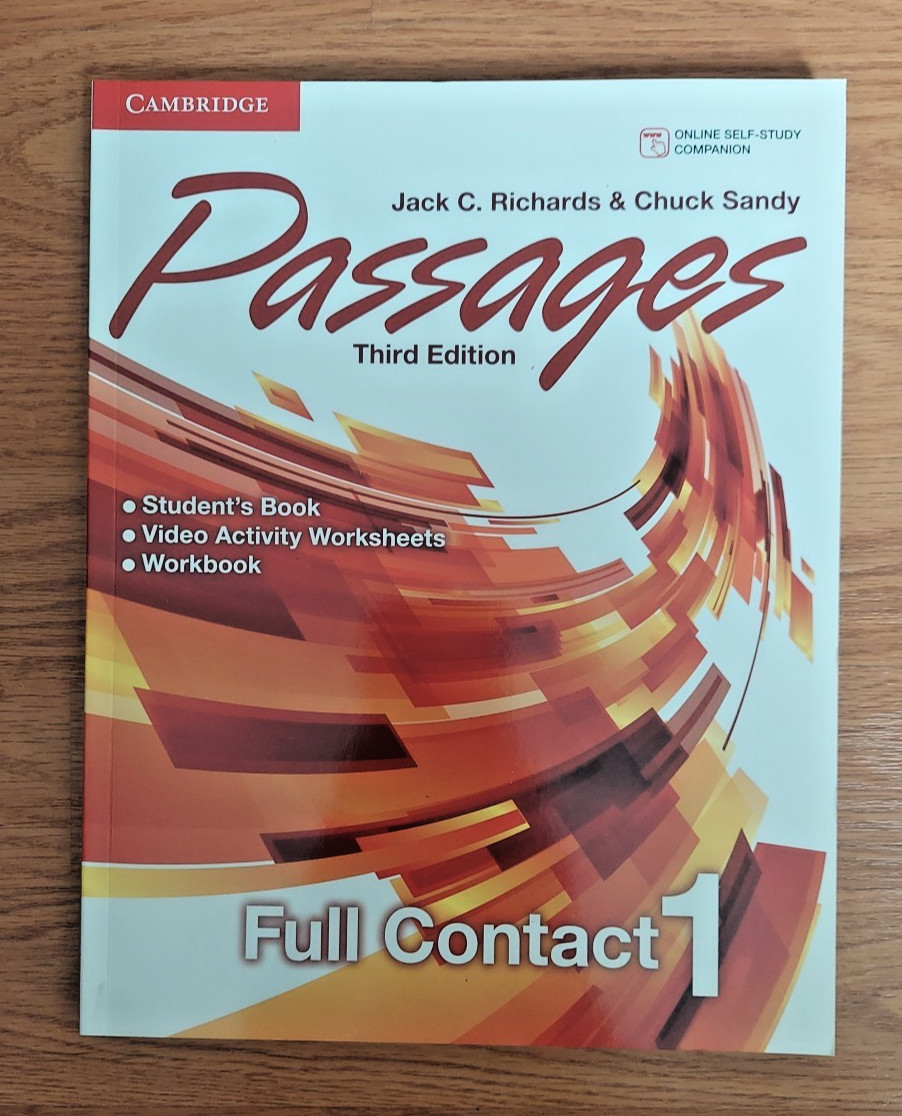 Passages Student Book Video Activity Worksheet Workbook Full Contact 1