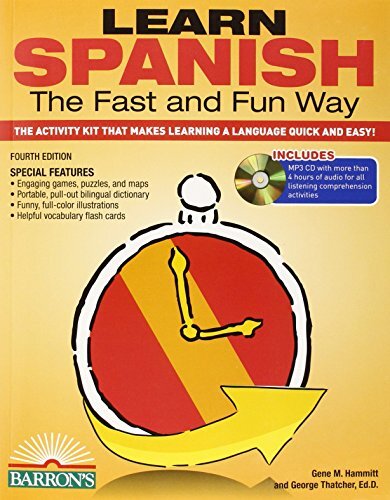 Learn Spanish the Fast and Fun Way with MP3 CD by Gene Hammitt