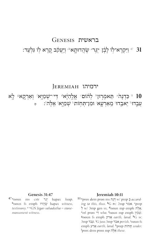 Biblical Aramaic: a Reader and Handbook Word List George Athas Donald R. Vance
