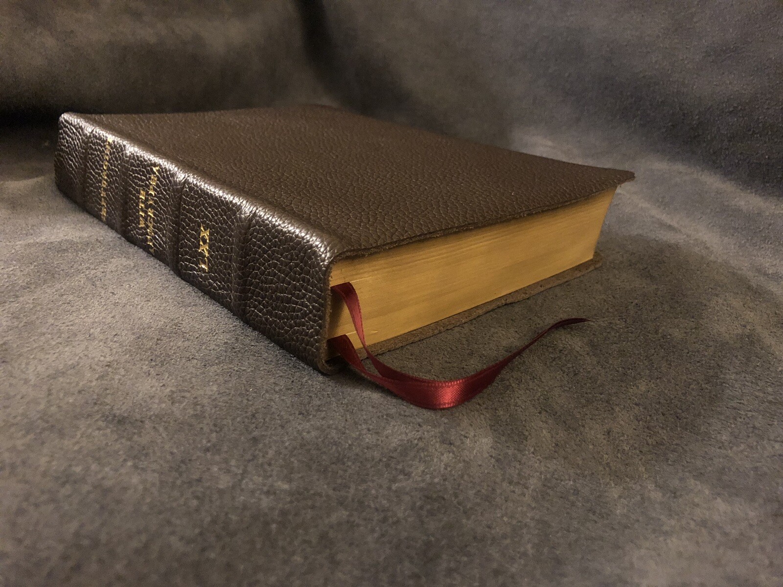 septuagint with apocrypha Genuine Leather LXX Brenton