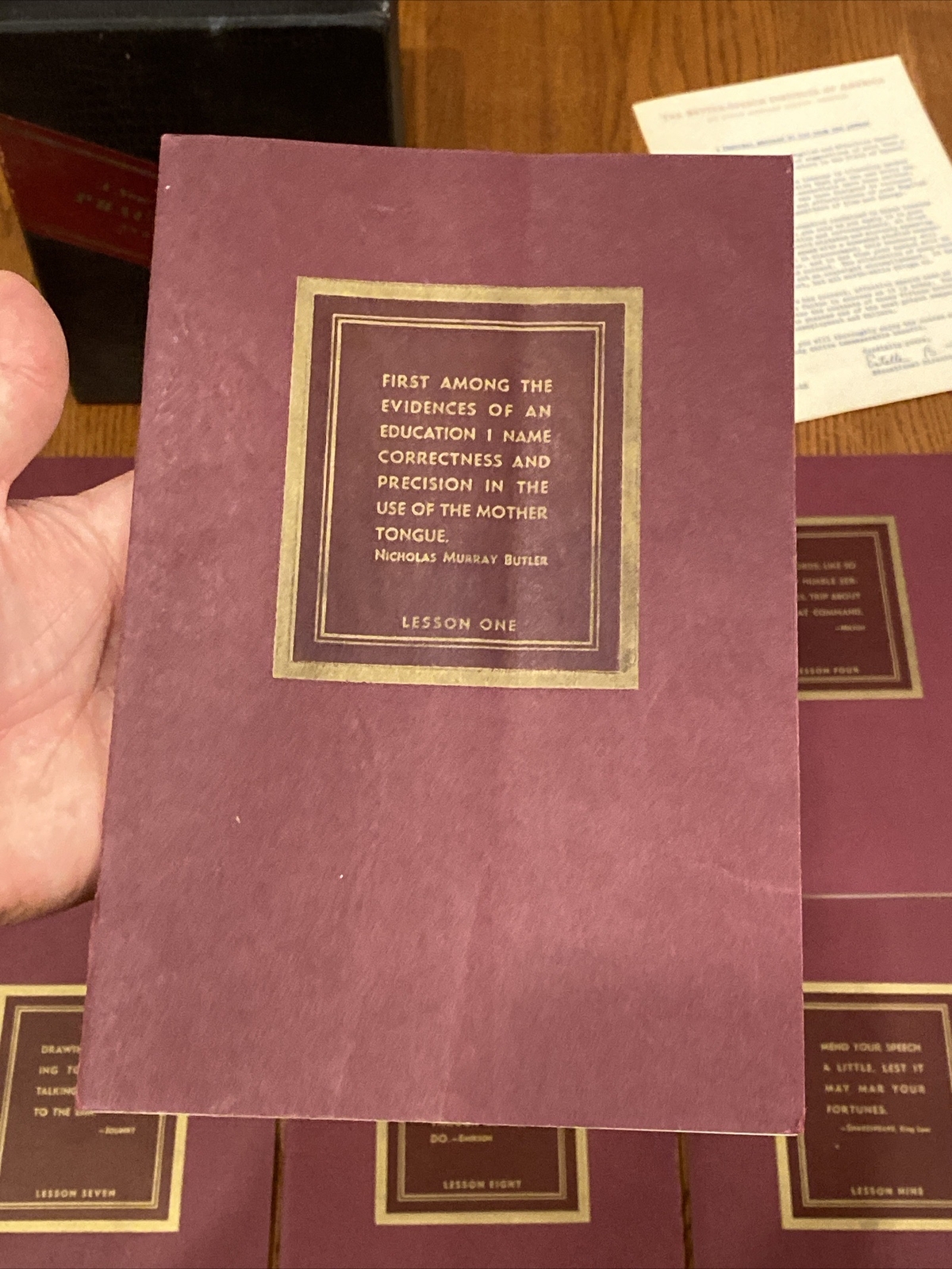 A New Self-Teaching Course in Practical English and Effective Speech Books 1938