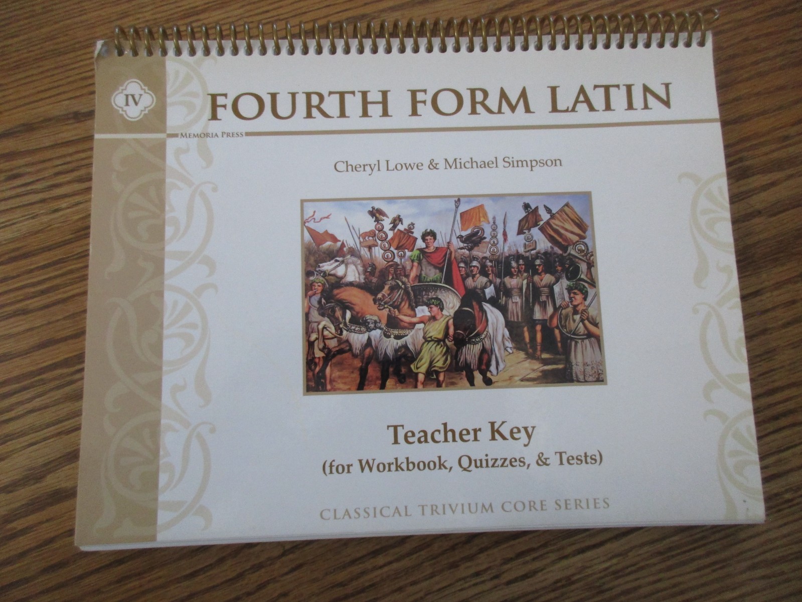 Fourth Form Latin set (teacher key/student text/quizzes & tests/cards)