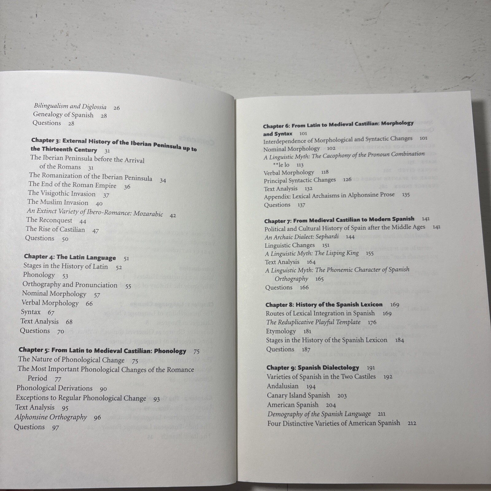 A Brief History of the Spanish Language by Pharies, David. Pharies (2007) 5th Ed