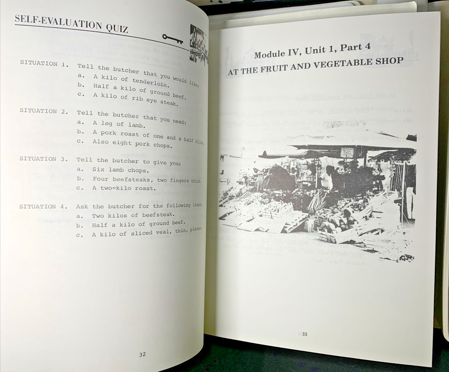 Italian Headstart Defense & Foreign Service Audio Cassettes 1st Edition 1985