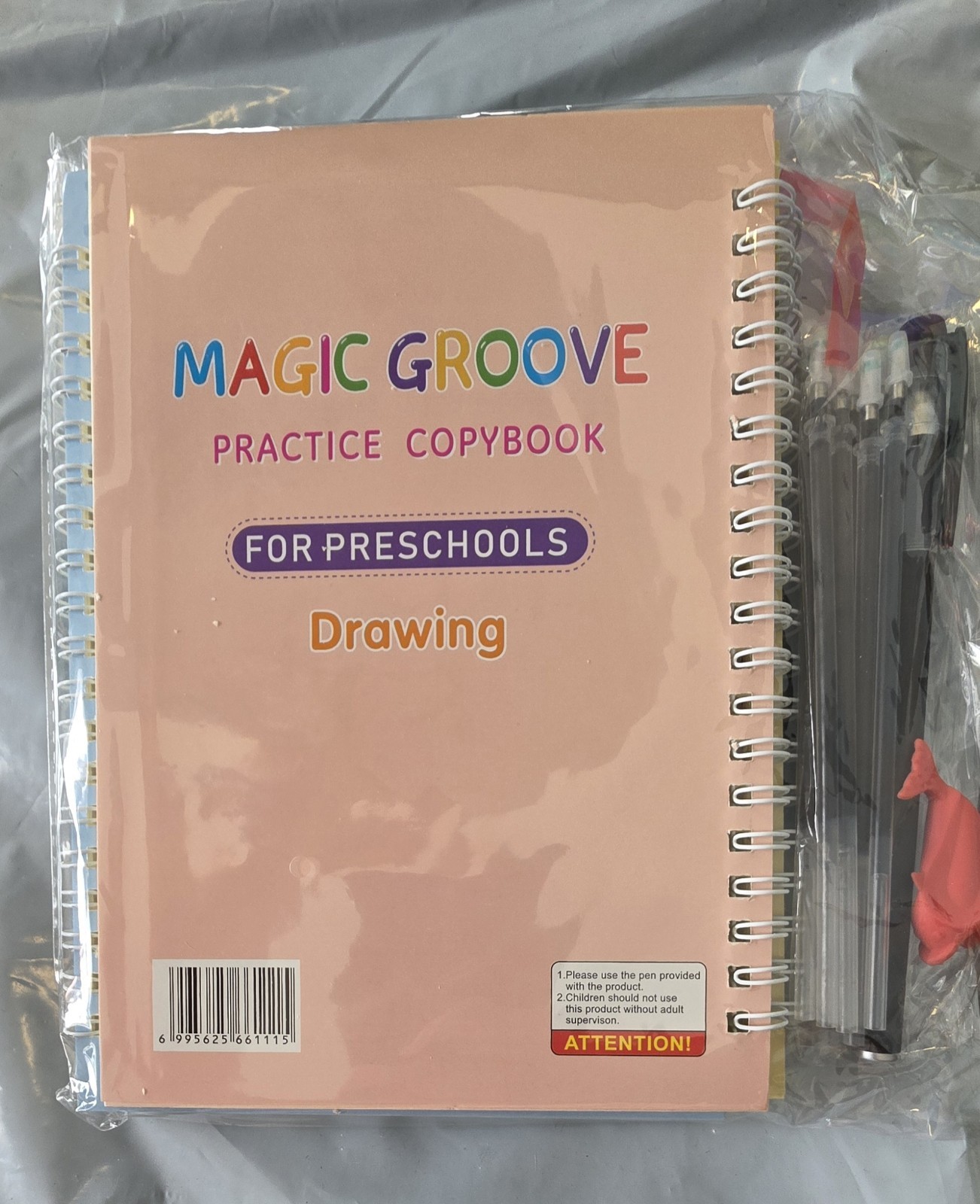 Magic Groove Practice Copybook for Preschool Age