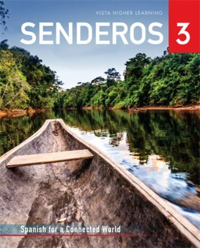 Senderos, Level 3, Student Textbook PRIME code