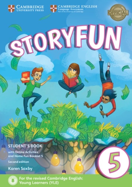 Storyfun Level 5 + Online Activities and Home Fun Booklet 5 by Karen Saxby