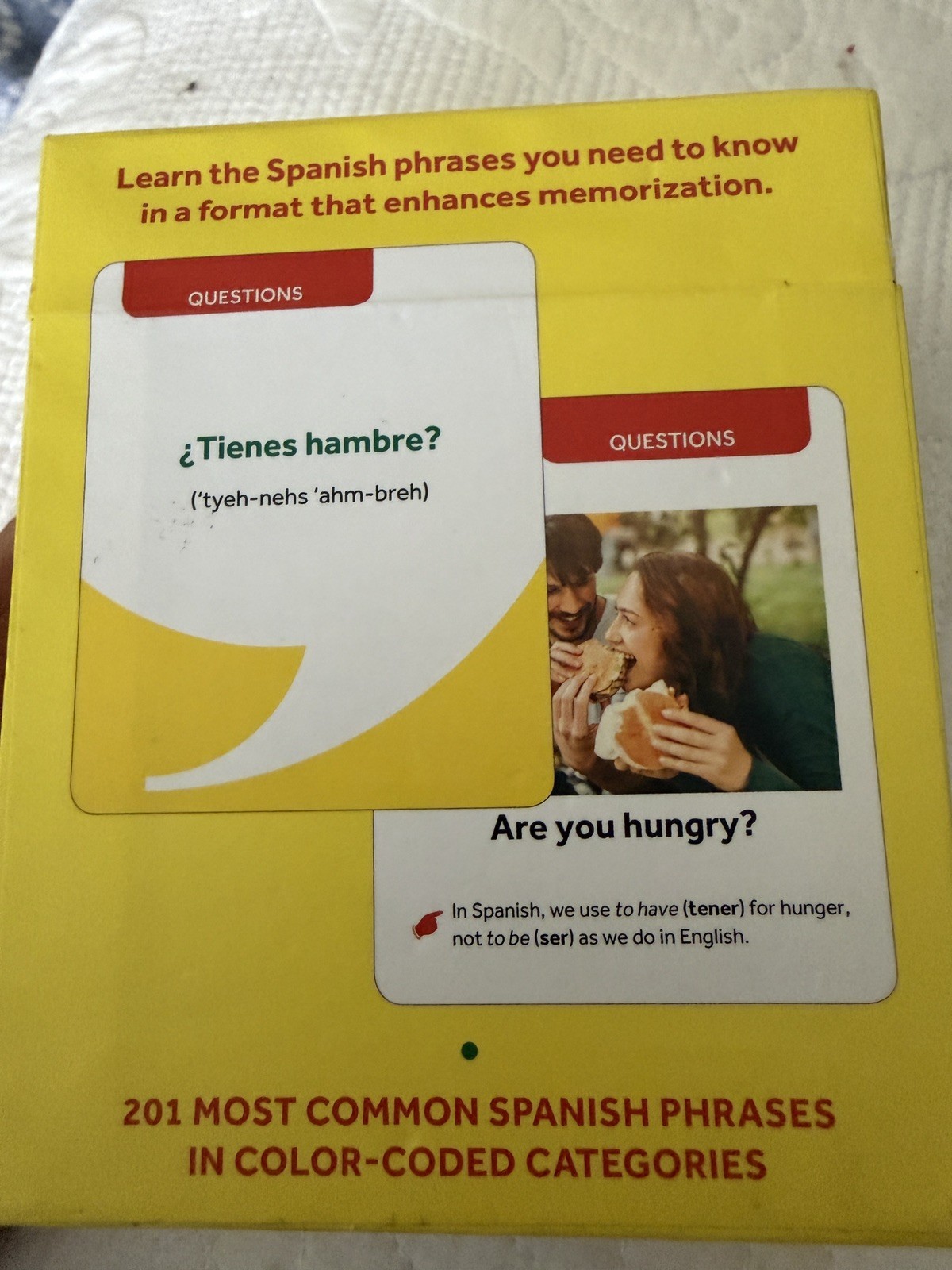 Barron’s: 201 Spanish Phrases You Need To Know Flash cards By Theodore Kendris