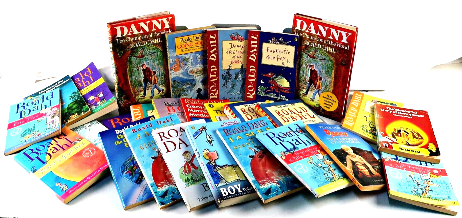 Roald Dahl – Bulk Lot Of 27 Books – Mixed Titles – Various Conditions – Children