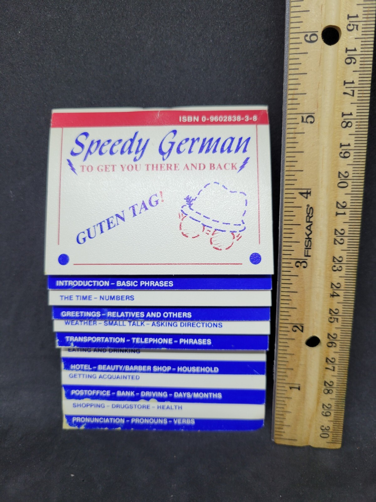 Vintage Speedy German to Get You There and Back ISBN 0-9602838-3-8