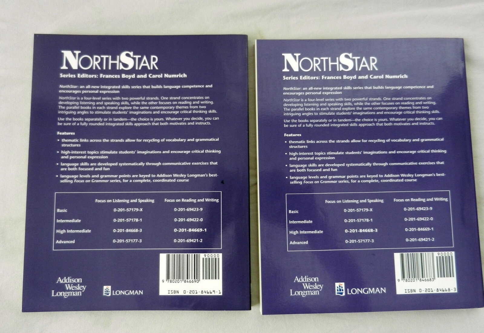 NorthStar High Intermediate Focus on Reading, Writing, Listening & Speak English