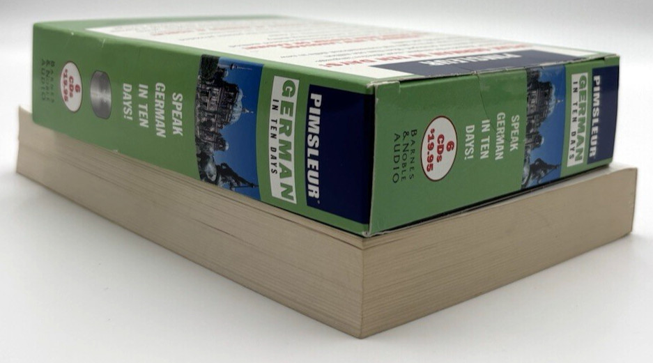 Pimsleur German 10 Days Barnes Noble Audio CD 501 German Verbs PB 3rd Edition