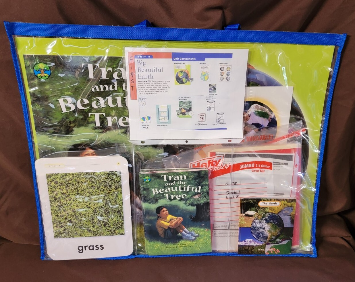 Rigby 1st Grade On Our Way To English Units 1-8 Manipulatives Flash Cards M2P