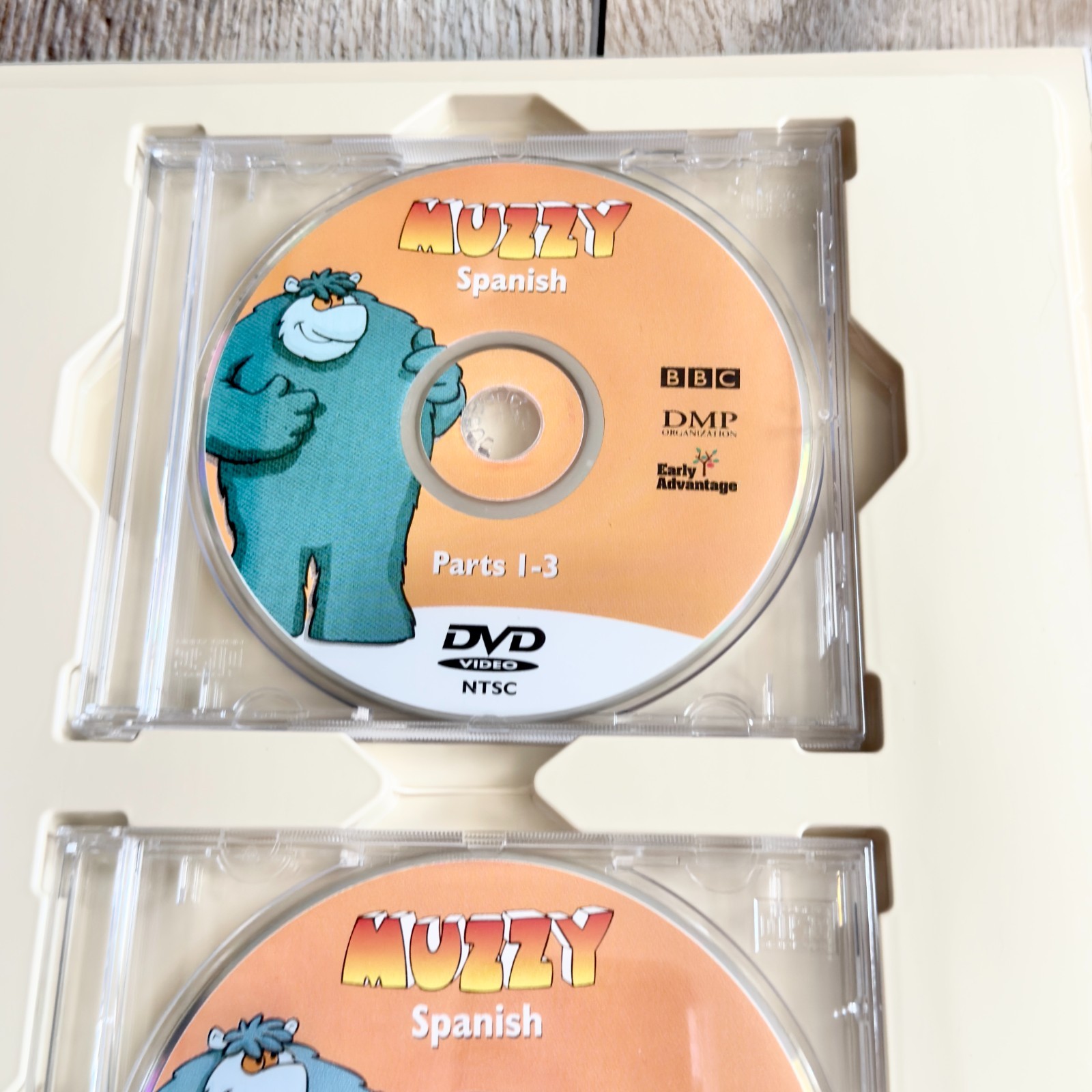 Muzzy Spanish BBC Language Course For Children Educational Learning DVD Set