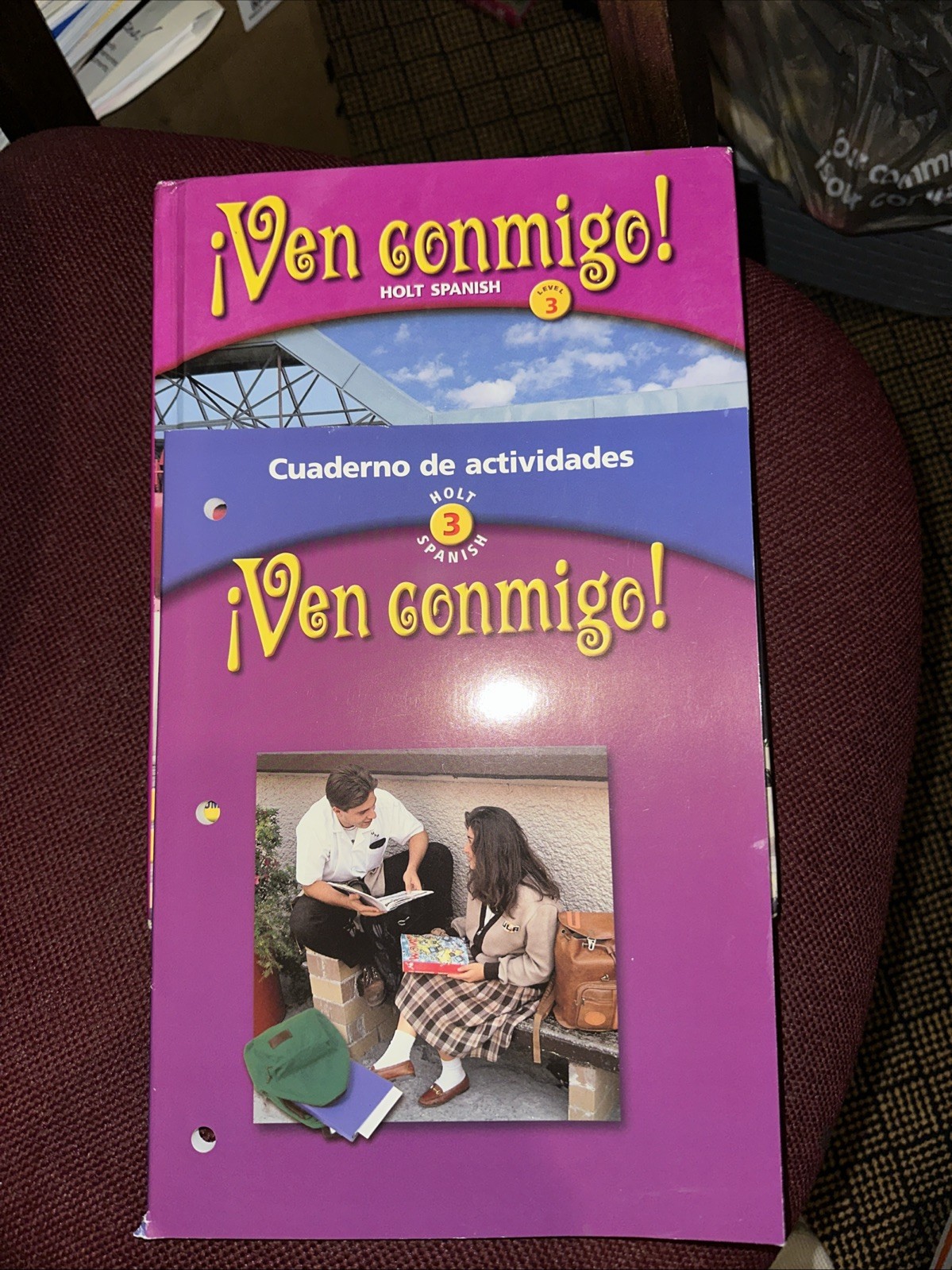 ¡Ven Conmigo!, Level 3 by Humbach and activity book