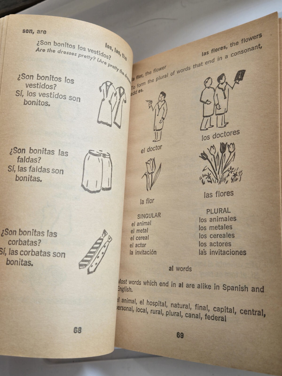 See It and Say It in Spanish, by M Madrigal Teach Yourself Spanish PB 1961