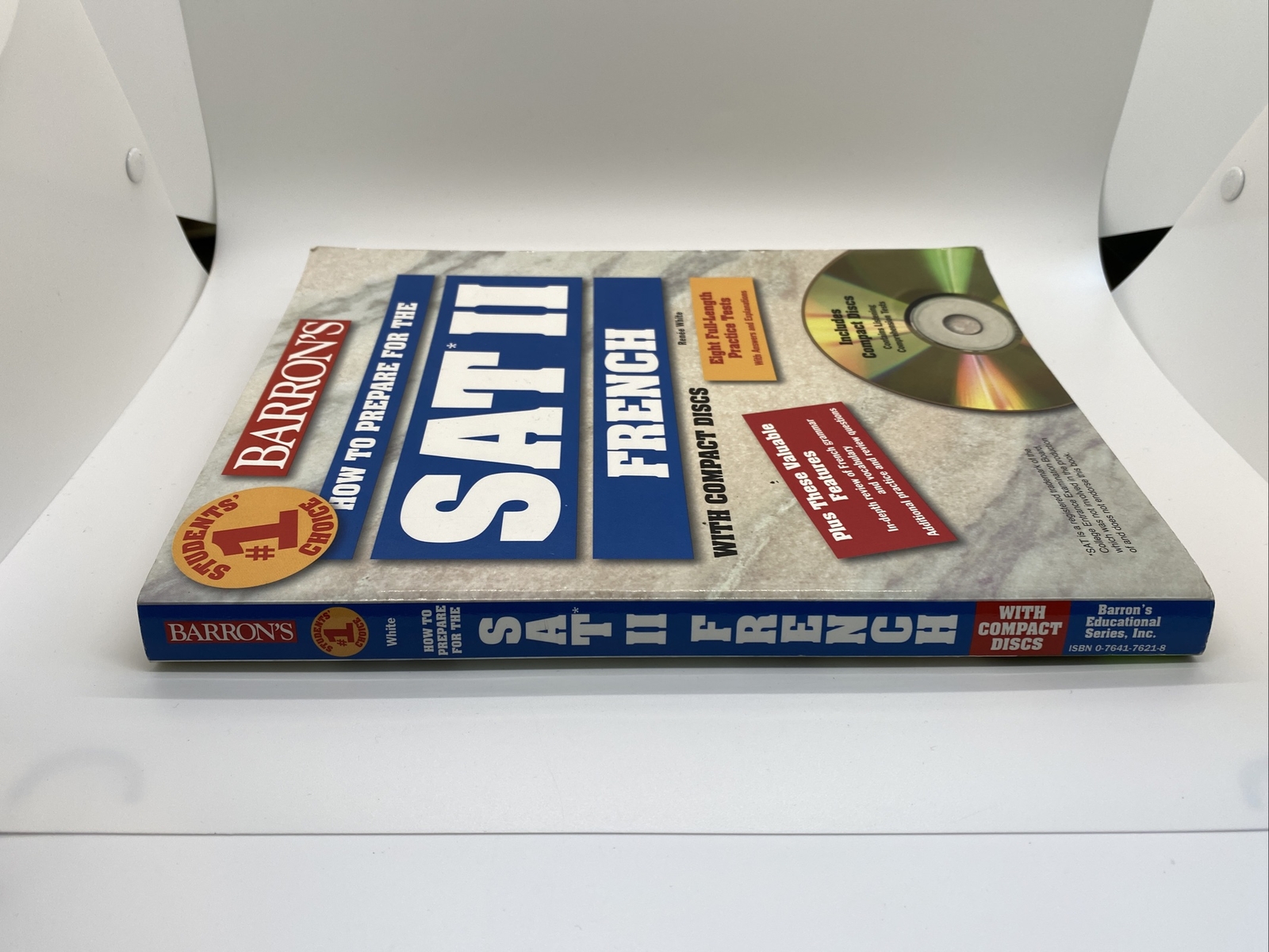 How to Prepare for the SAT II French by Renee White (2003, Trade Paperback) Disk