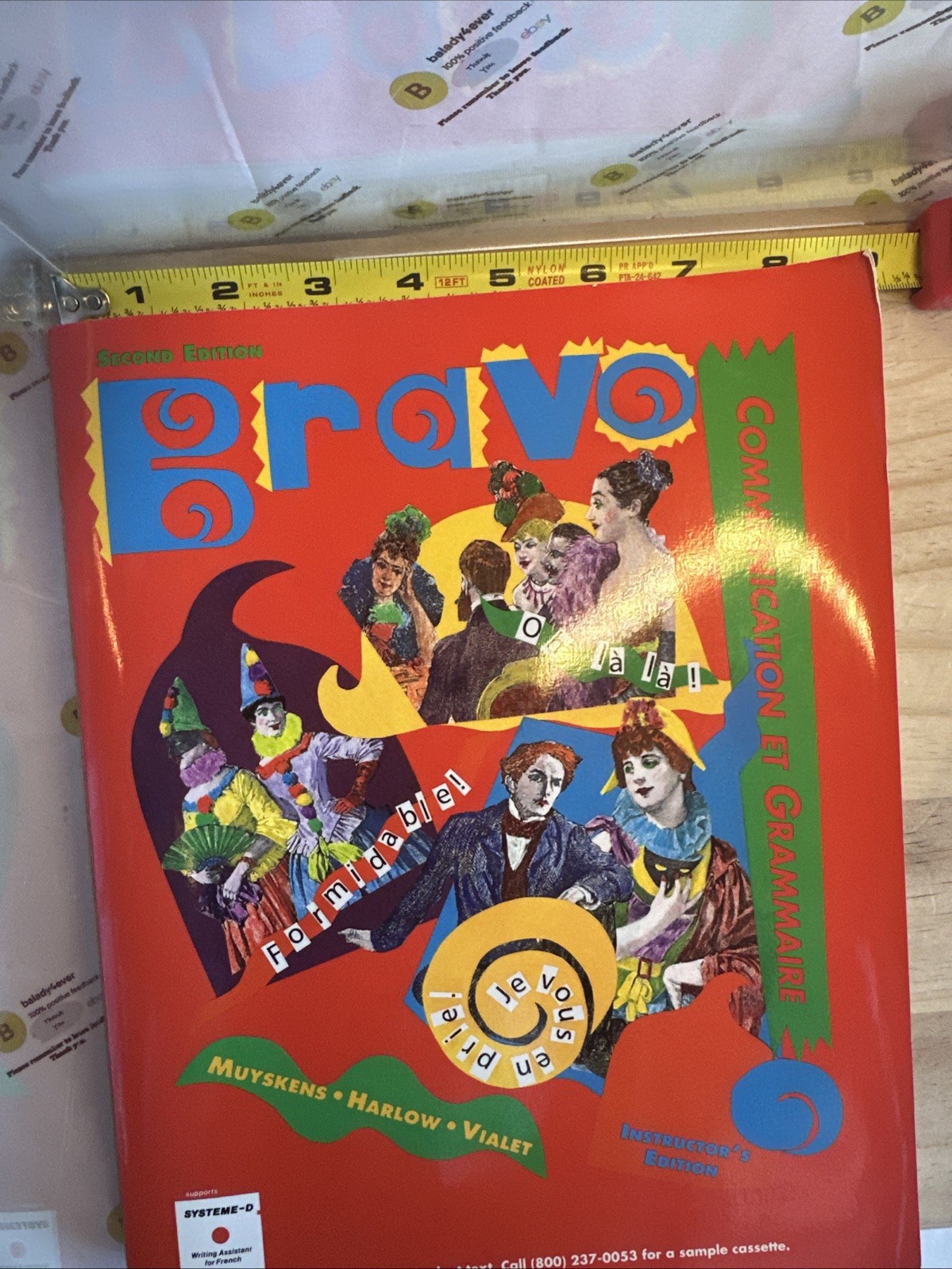 Bravo Communication Et Grammaire Second Edition by Muyskens & Harlow Textbook