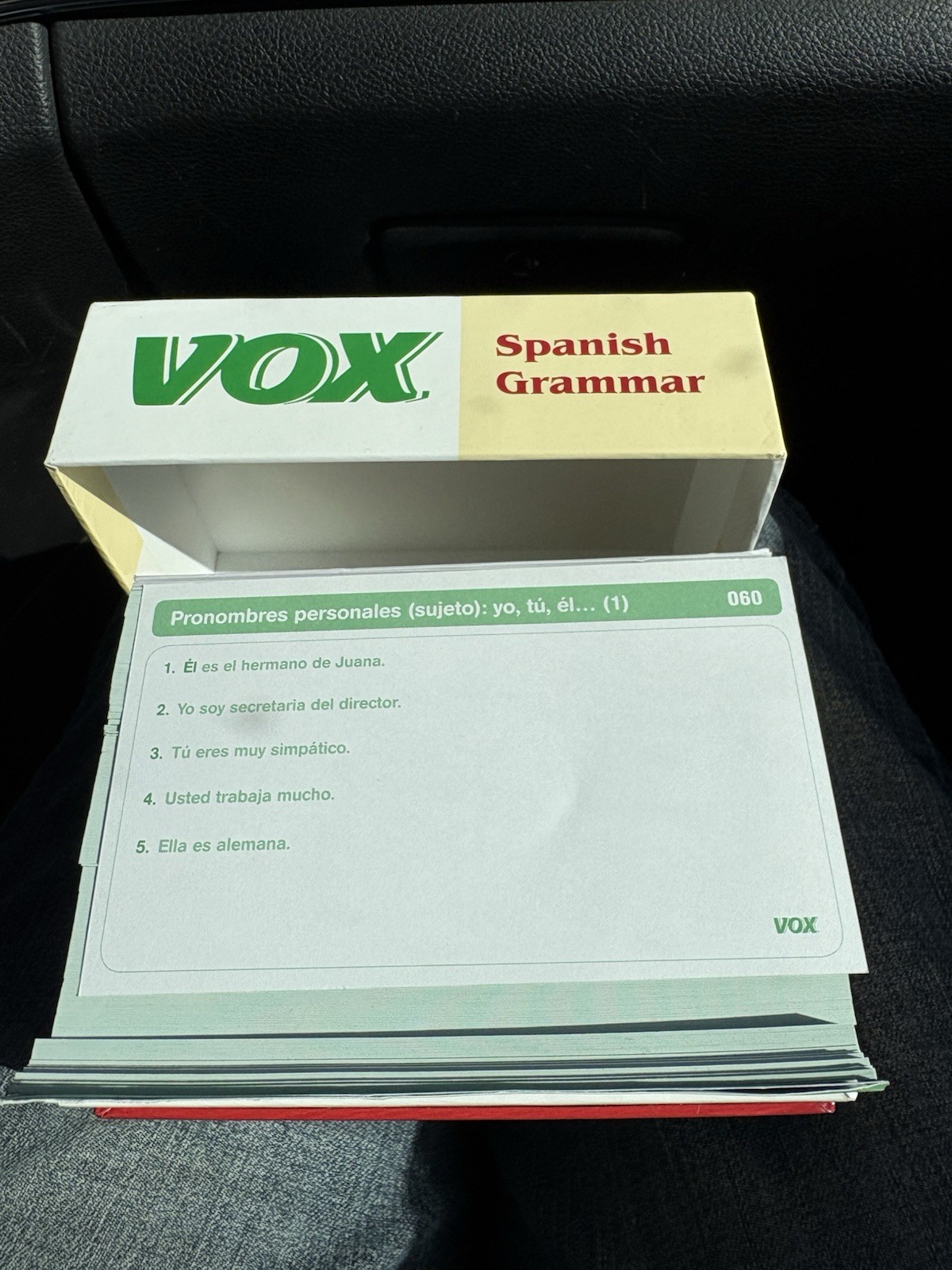VOX Spanish Grammar by Vox Staff (2011, Book, Other)