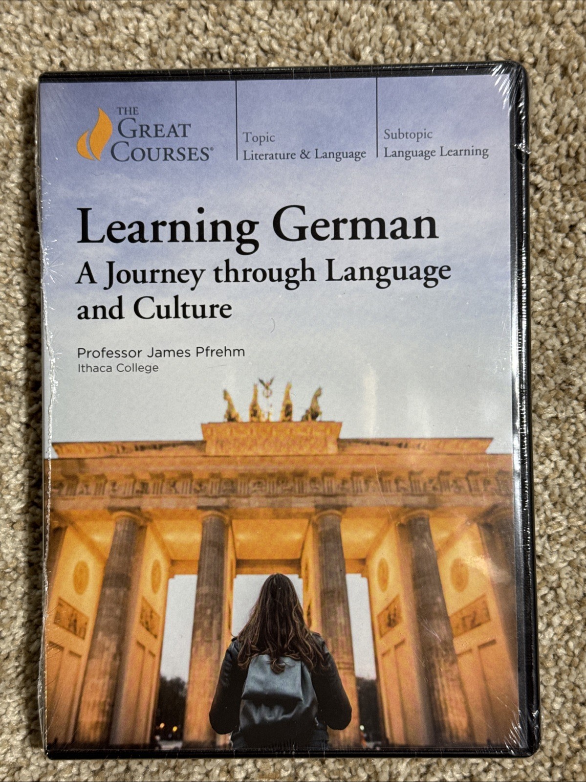 The Great Courses Learning German; Journey Through Language and Culture NEW DVD