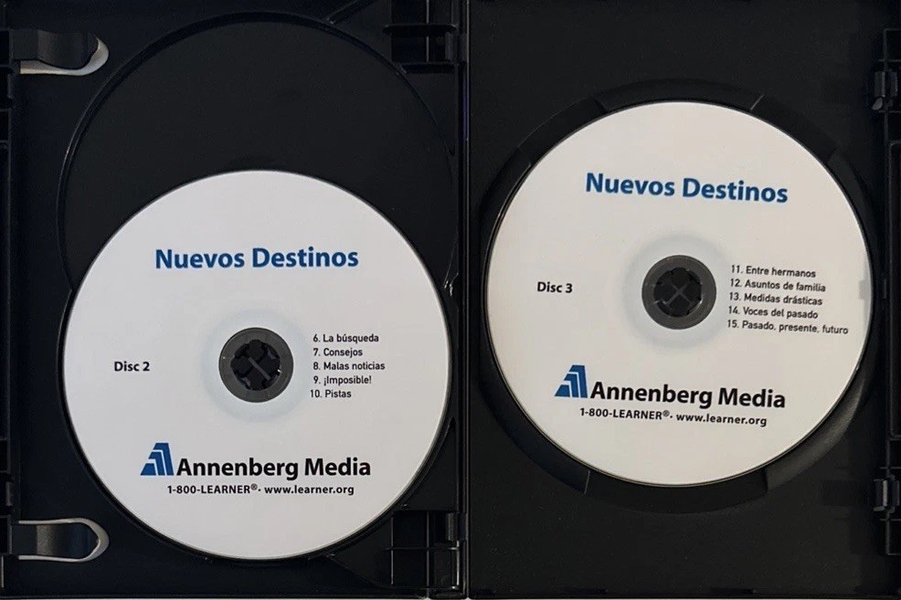 Nuevos Destinos, All 15 Episodes on 3 DVD