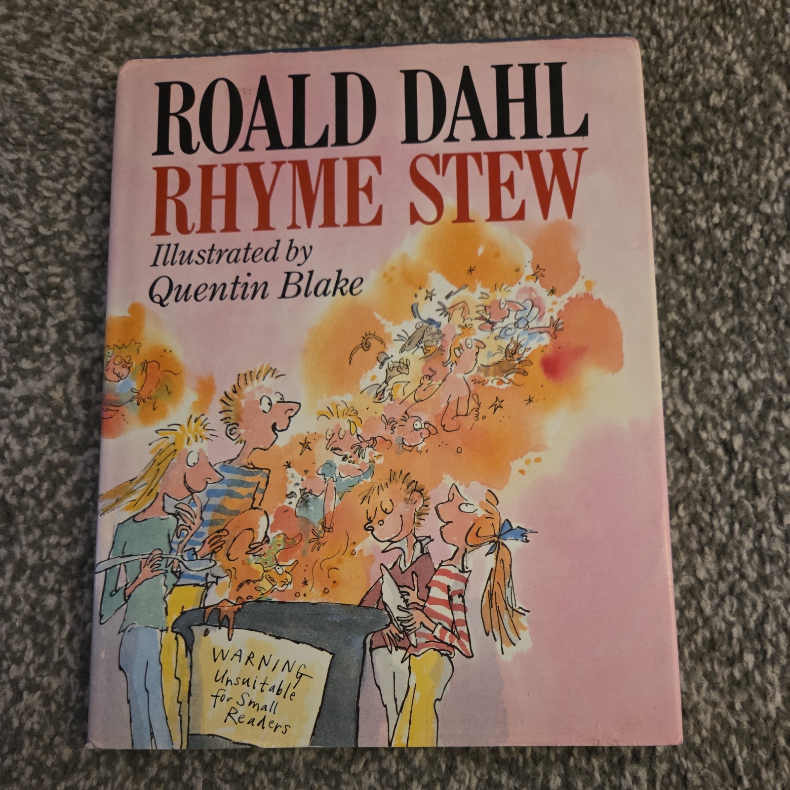 Rhyme Stew by Dahl, Roald Hardback Book The Cheap Fast Free Post