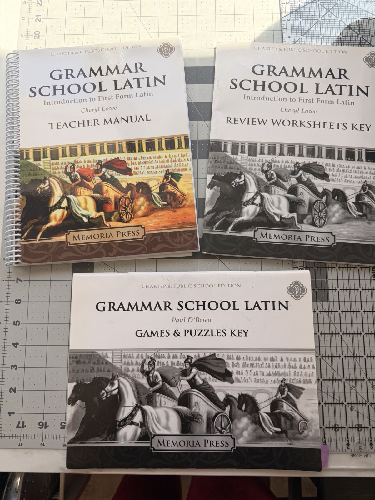 Memoria Press Grammar School Latin Introduction To 1st Form Latin Teacher Bundle