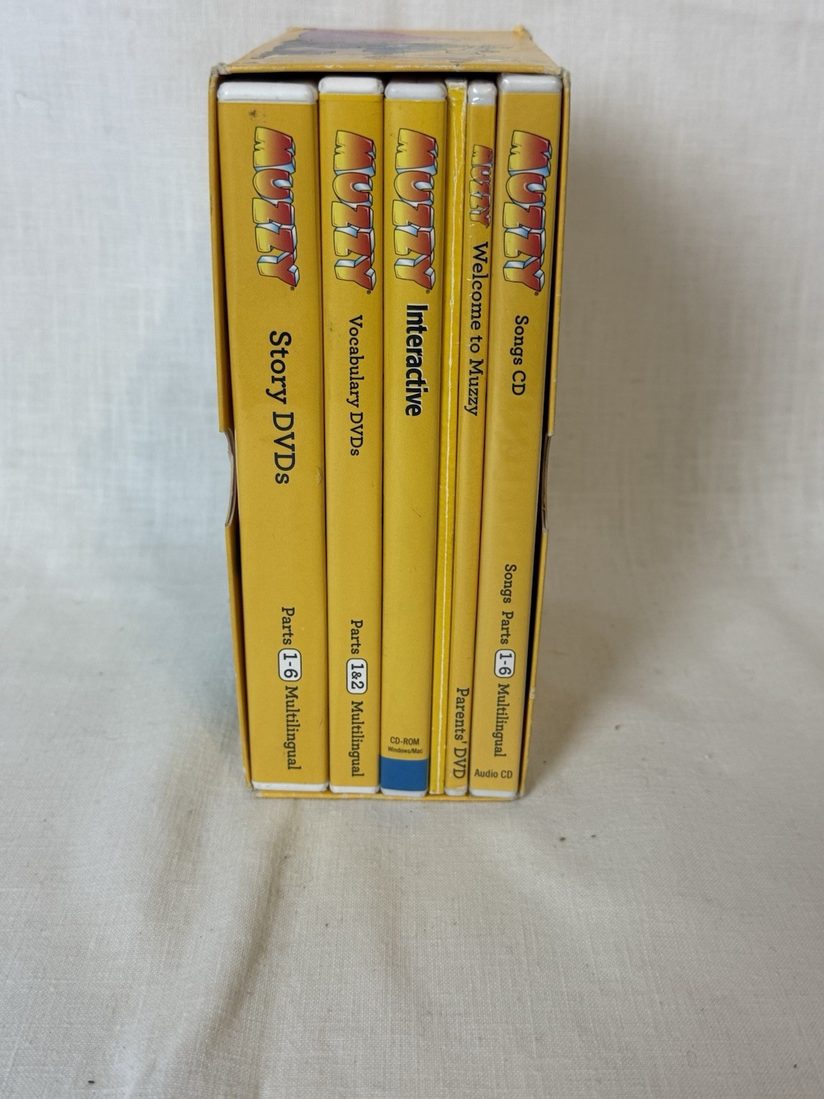 BBC MUZZY Early Level 1 Multilingual Language DVD/CD/CD-Rom Booklet Box Set
