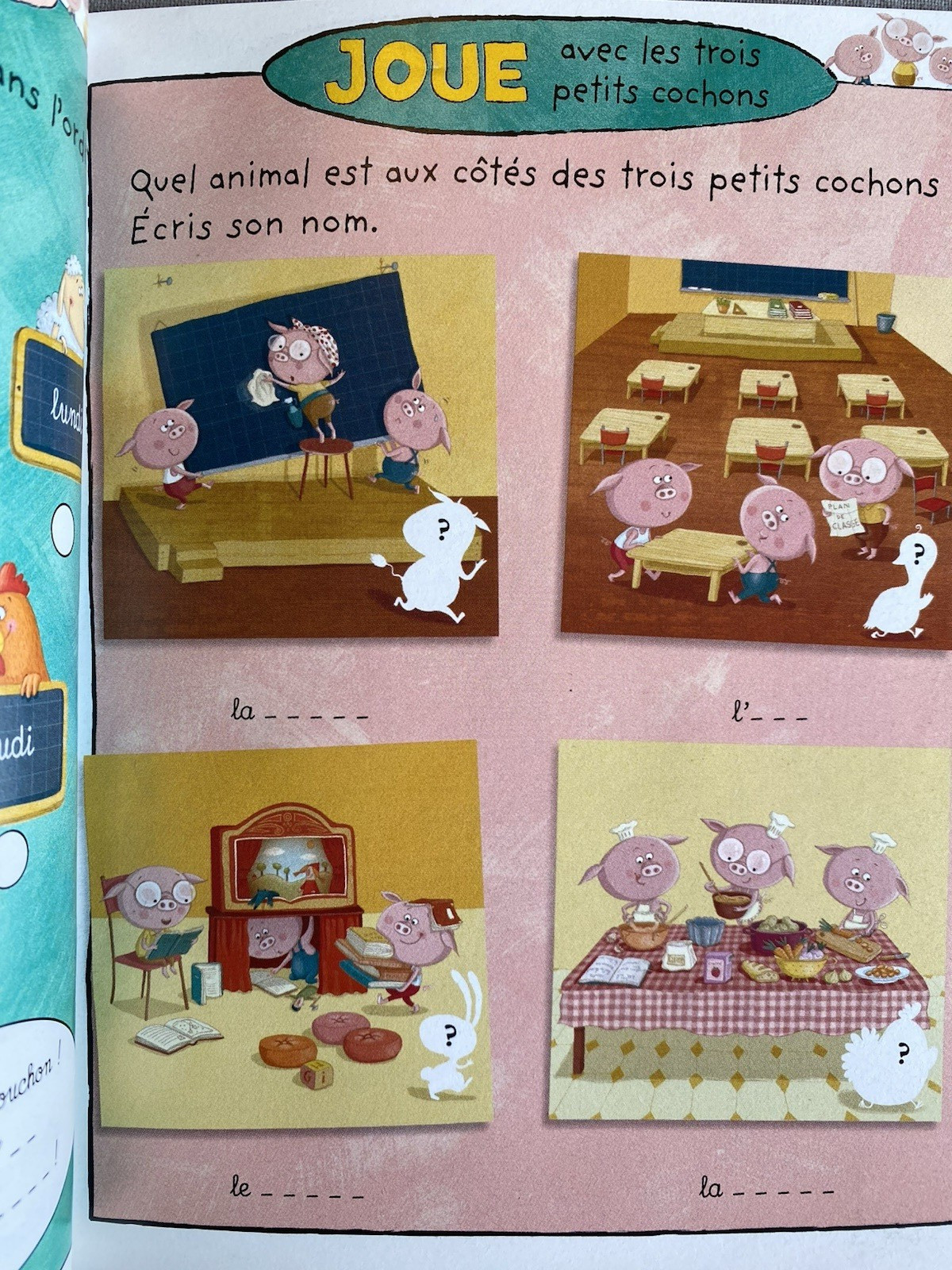 Children’s French book-J’apprends à lire learning-to-read magazine