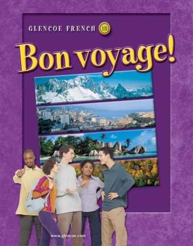 Bon voyage! Level 1B, Student Edition – Hardcover, by McGraw Hill – Very Good