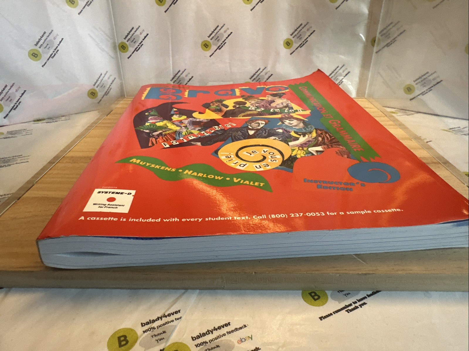 Bravo Communication Et Grammaire Second Edition by Muyskens & Harlow Textbook