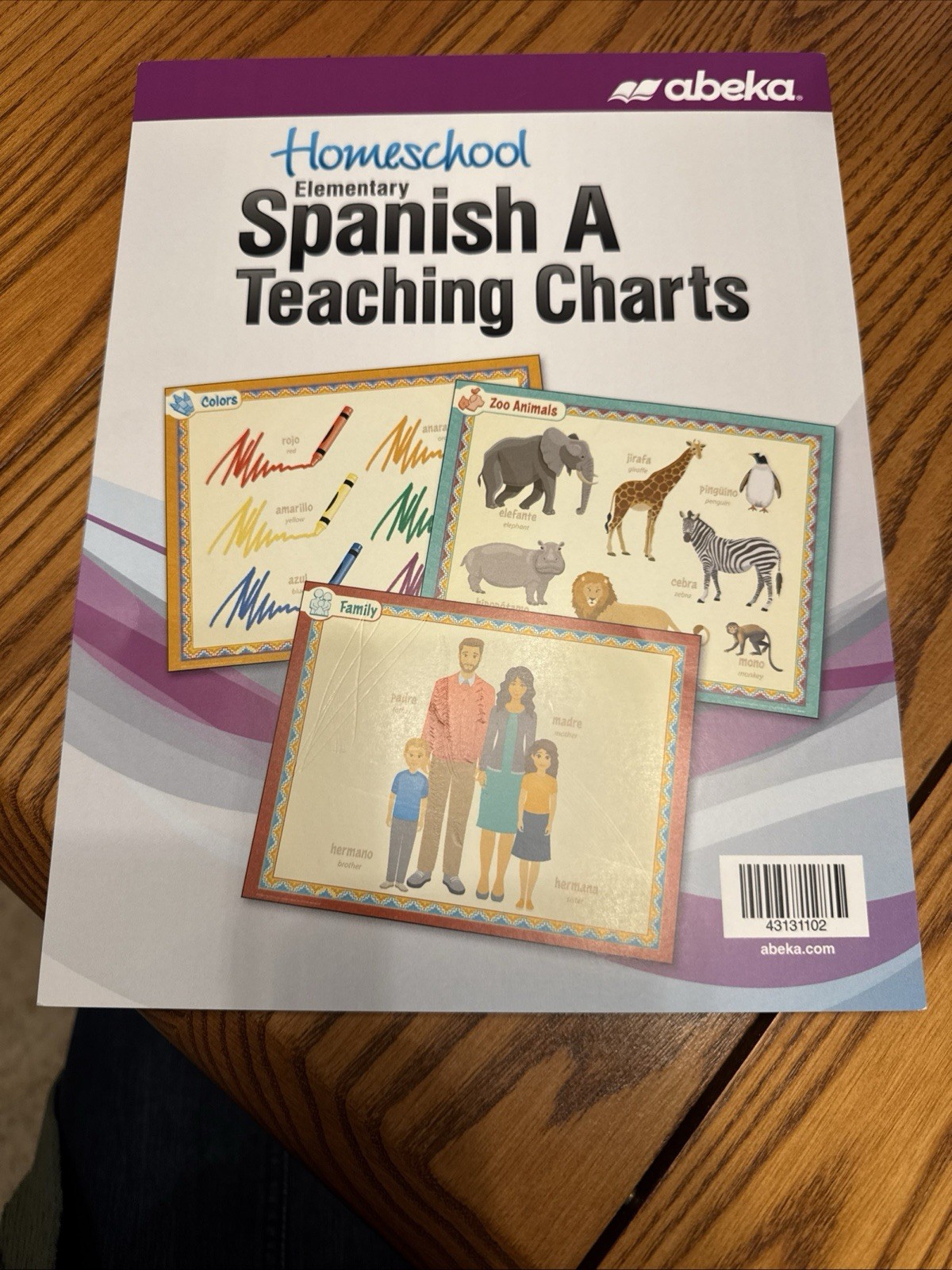 Abeka Homeschool Elementary Spanish A Teaching Charts Visuals NEW