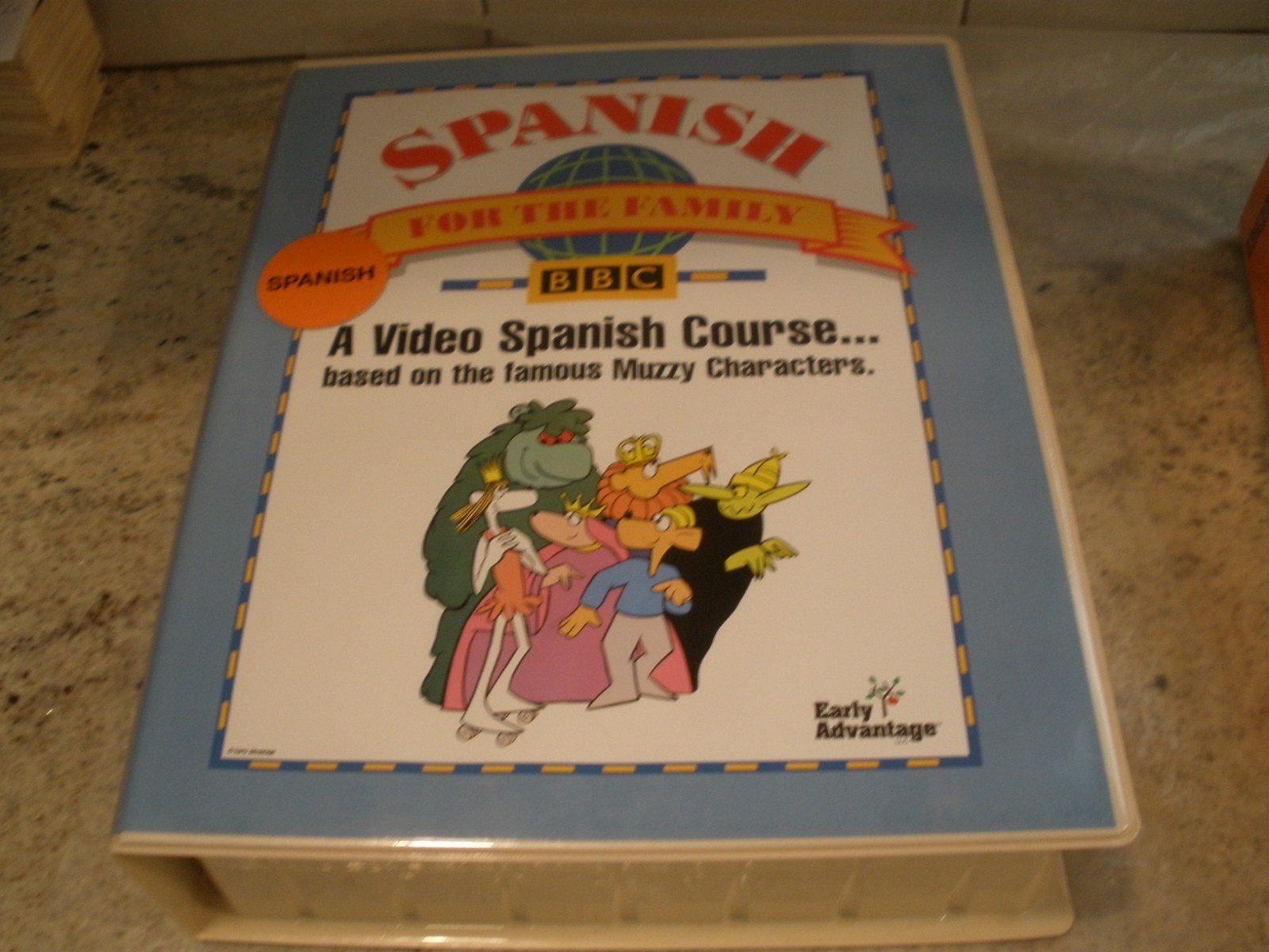 BBC MUZZY SPANISH VIDEO COURSE FOR THE FAMILY EARLY ADVANTAGE