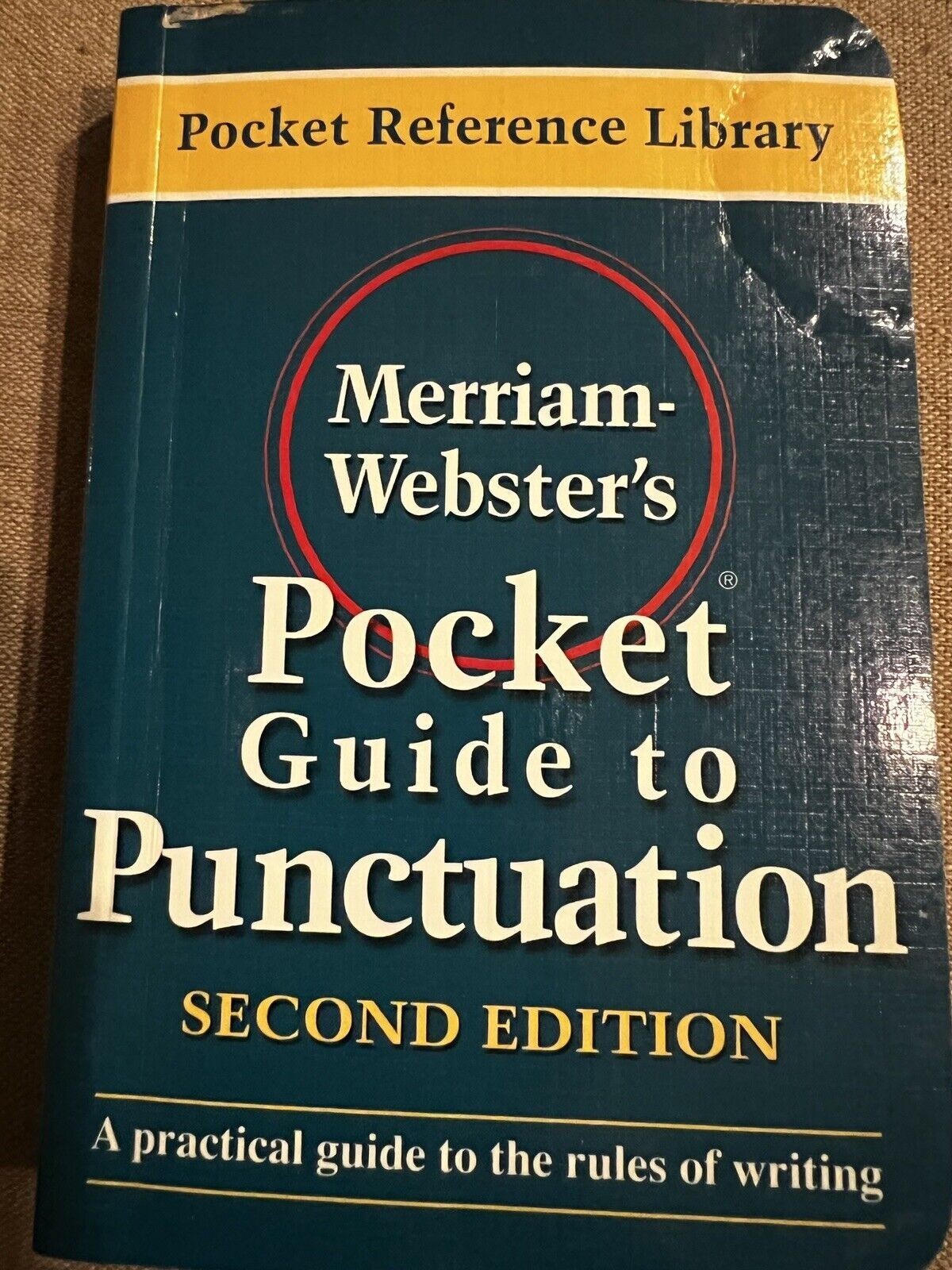 Merriam-Websters Pocket Guide to Punctuation (Pocket Reference Library)