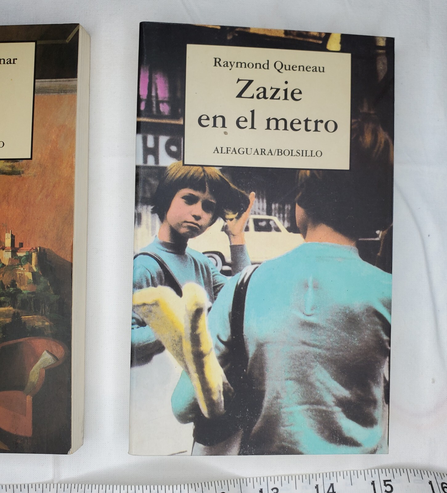 Spanish vintage books Lot of 3 Authors Bowles Queneau Yourcenar paperback