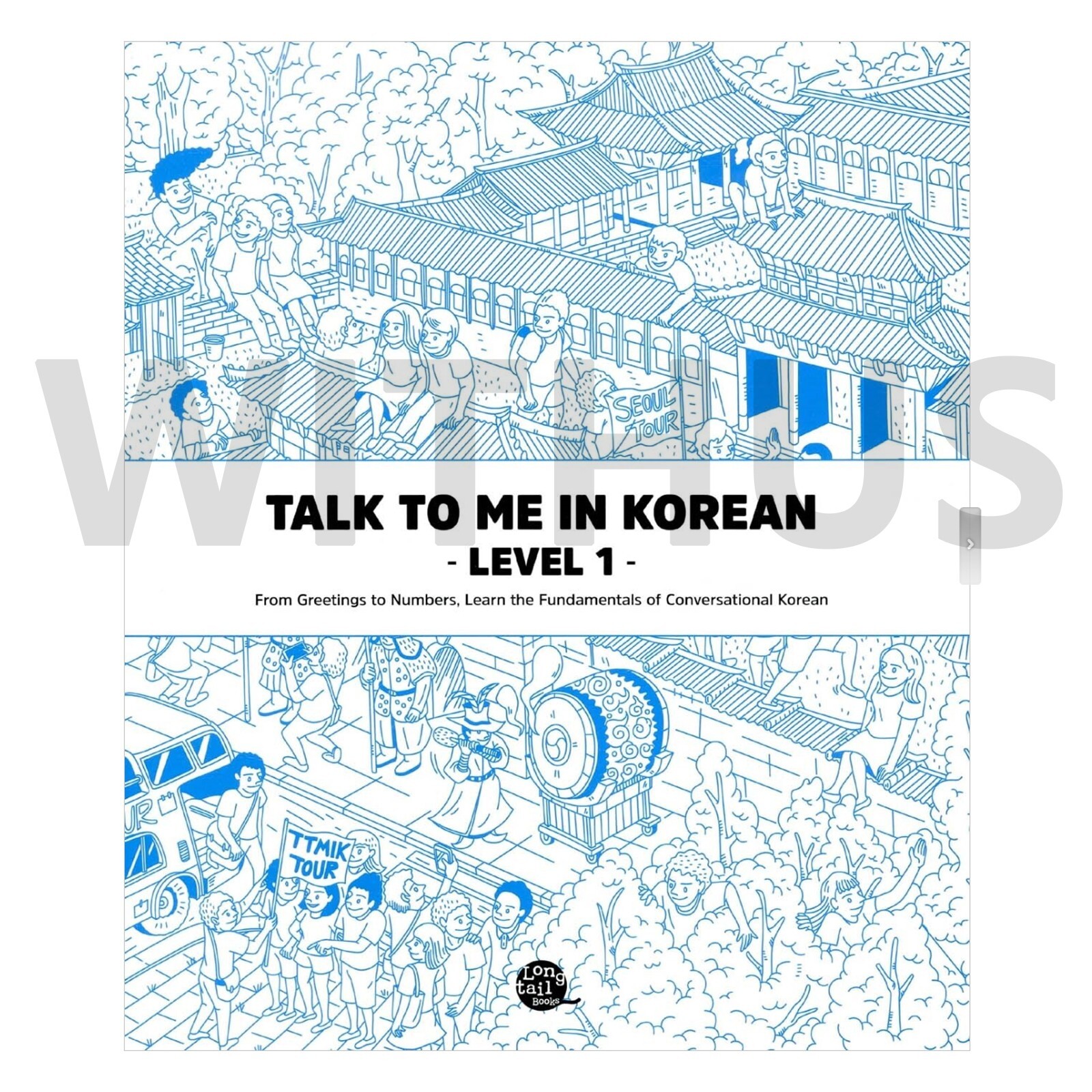 Talk To Me In Korean Level 1~10 Korean Language Hangul Study Learning Book Set