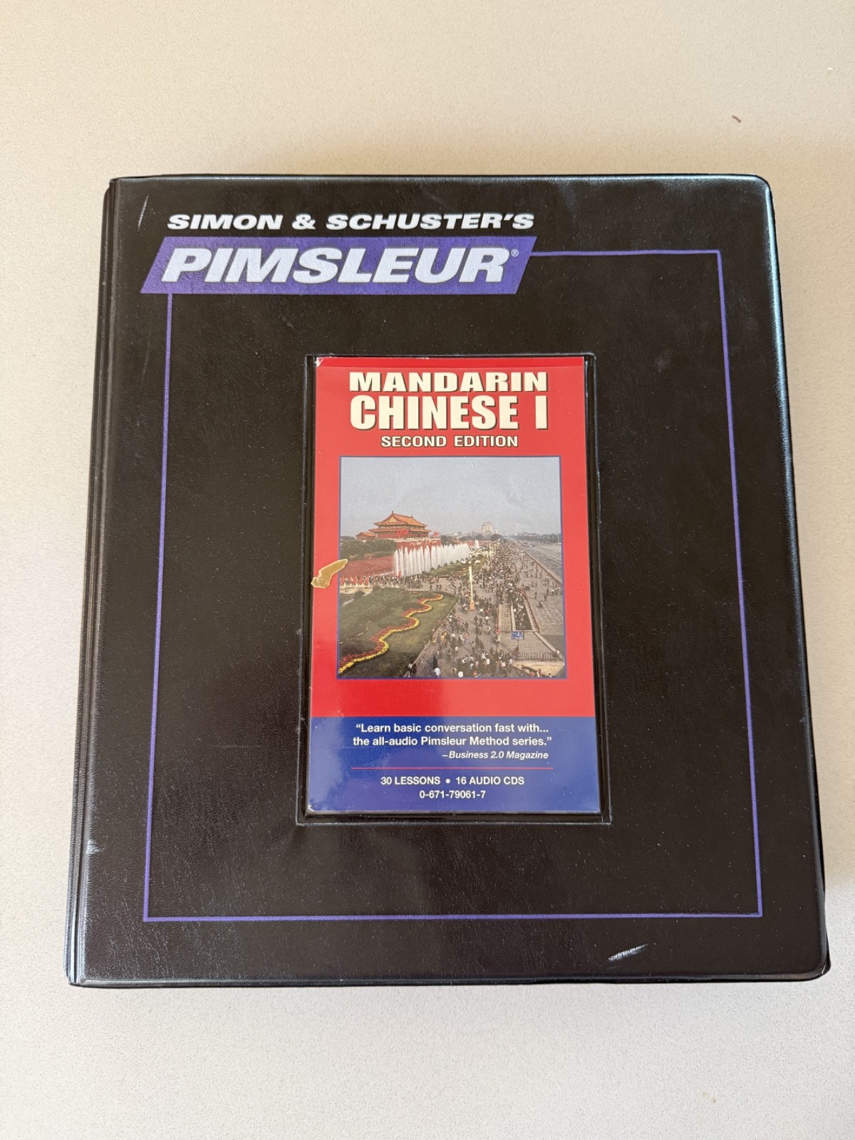 Pimsleur Mandarin Chinese Level 1 and 2 Audio CD Course, 60 Lessons / 32 CD’s