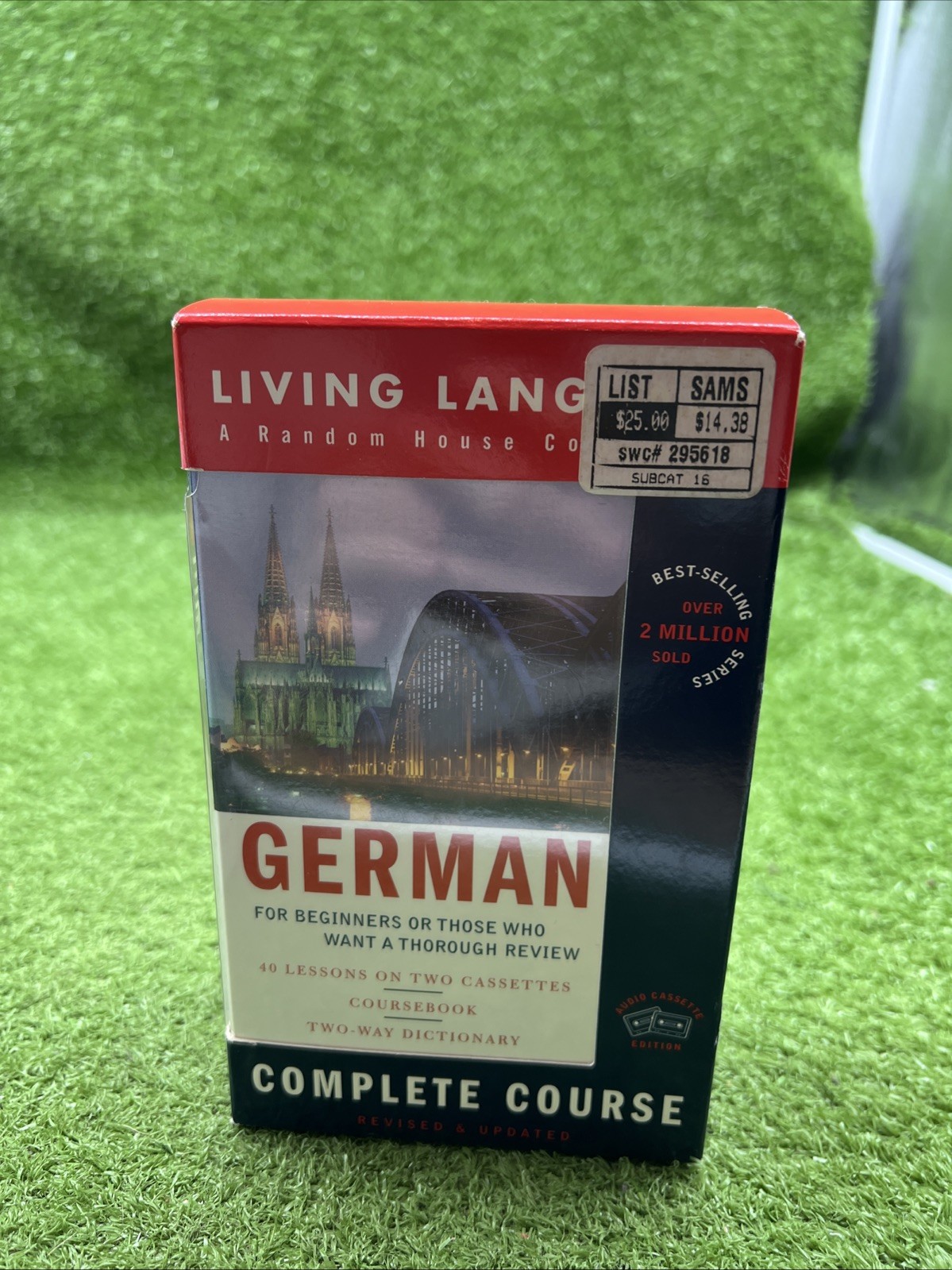 German Complete Course Audio Cassette Living Language Set New Sealed