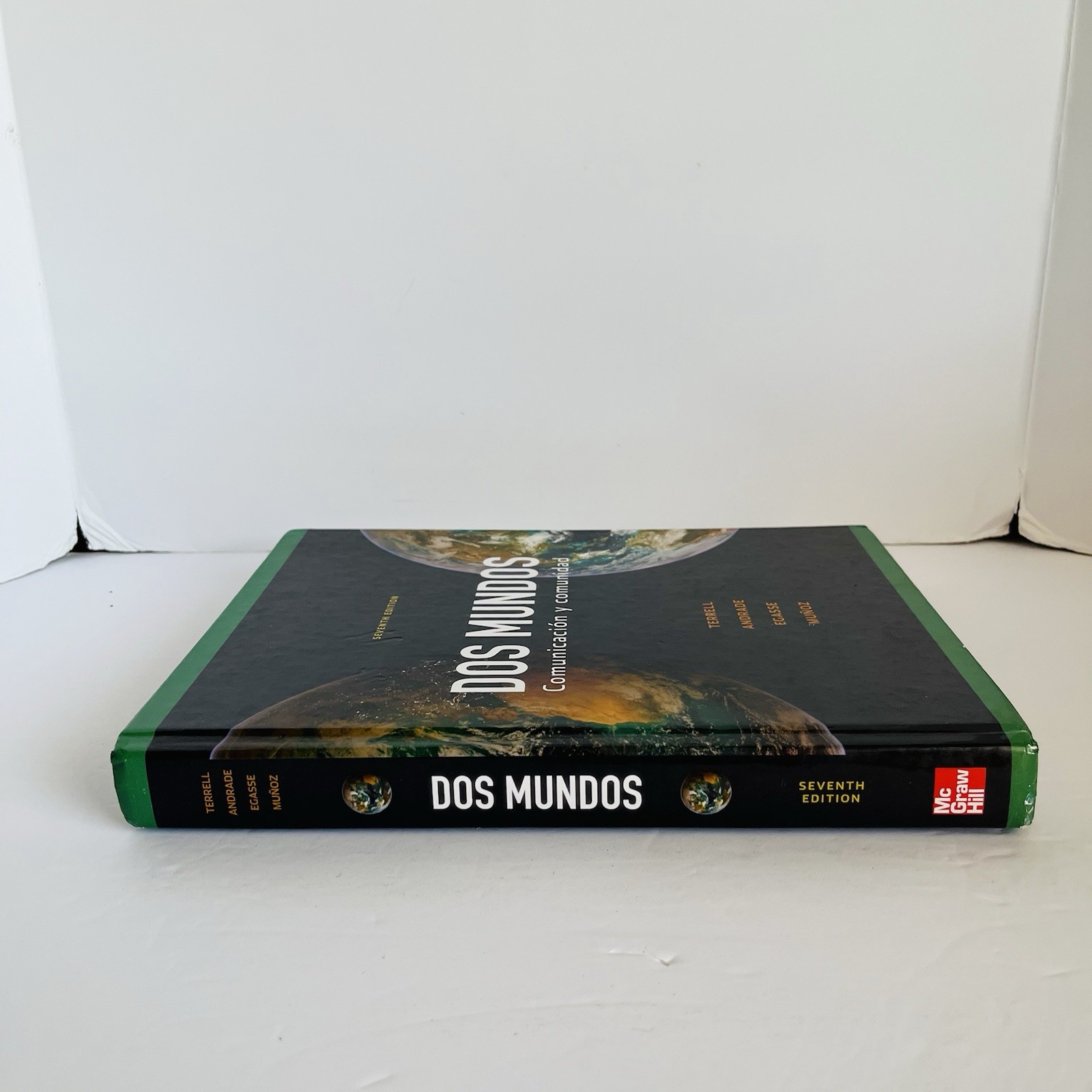 Dos Mundos 7th Edition Hardcover Spanish Textbook McGraw Hill College Text HC