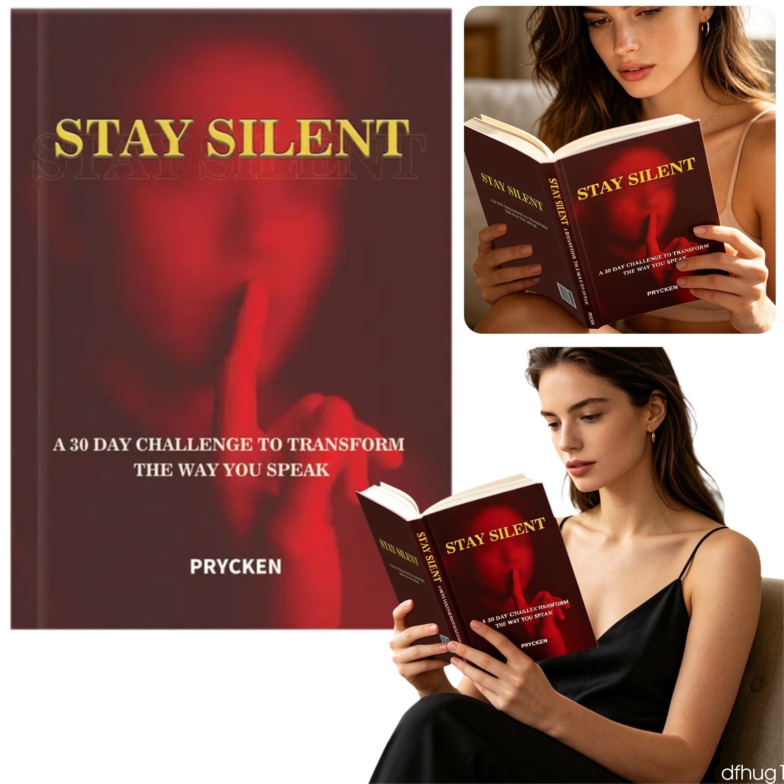 Stay Silent Book, A 30 Day Challenge to Master Your Emotions Transform the Way.