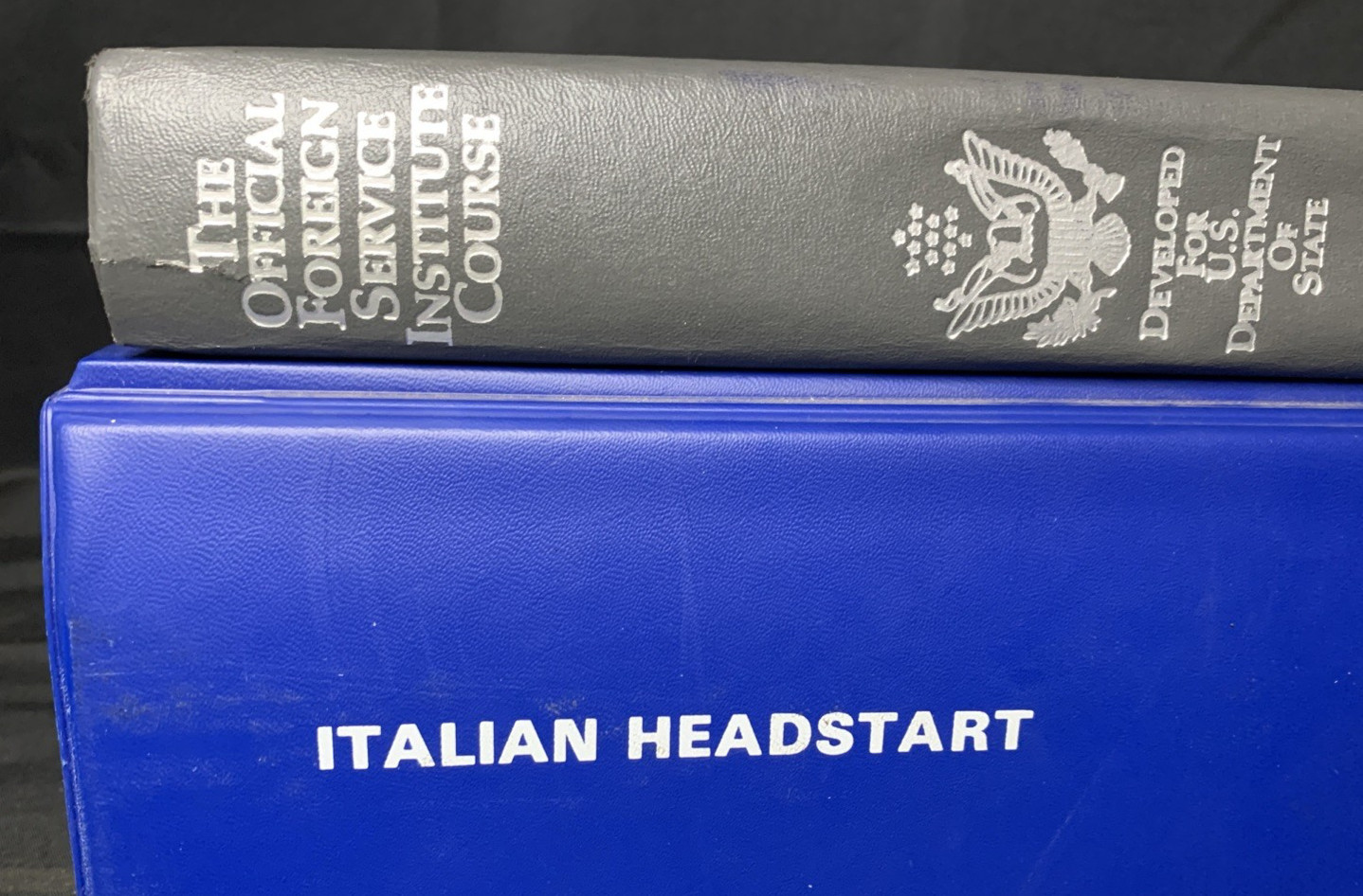Italian Headstart Defense & Foreign Service Audio Cassettes 1st Edition 1985