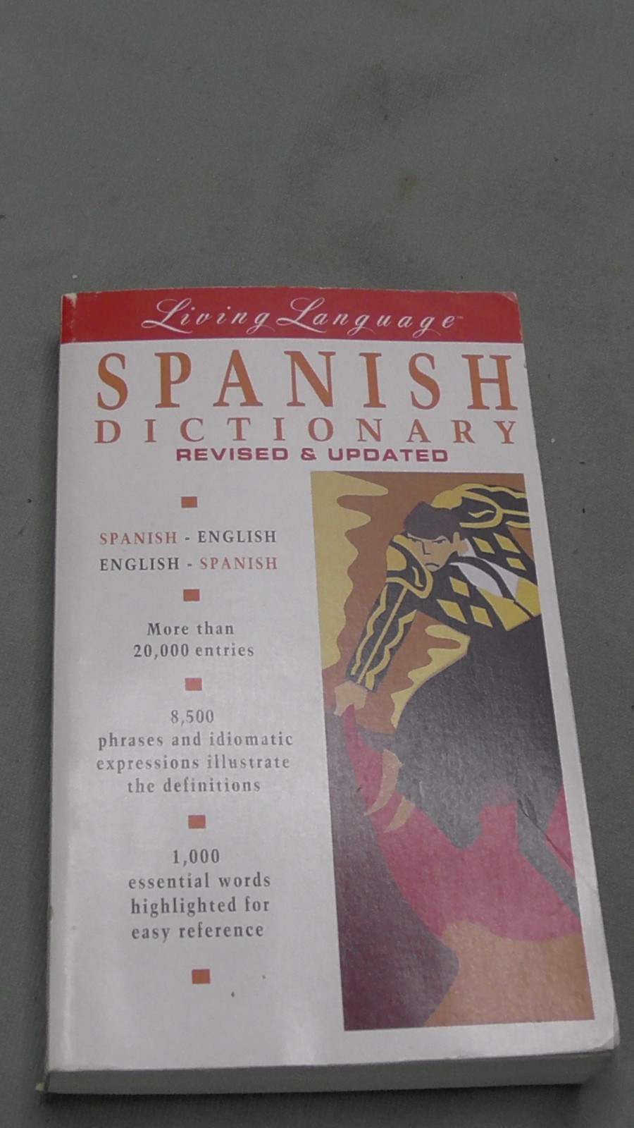 Spanish Dictionary, Revised & Updated Edition (Living Language) – VERY GOOD